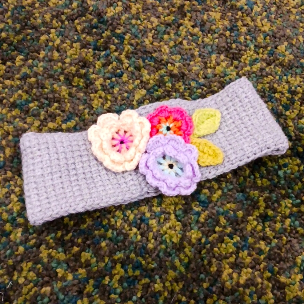Handmade winter headband